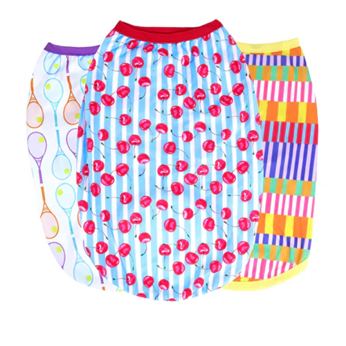 Pets Way Printed Fun Summer Vest Combo for Dogs and Cats - Image 3