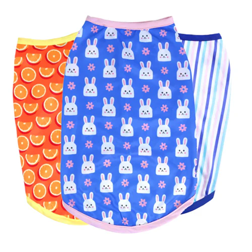 Pets Way Printed Happy Summer Vest Combo for Dogs and Cats - Image 3