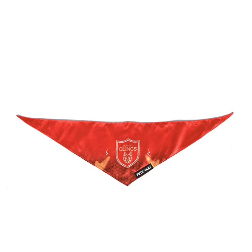 Pets Way Punjab Clings IPL Bandana for Dogs and Cats (Red) | Indian Pet League - Image 4