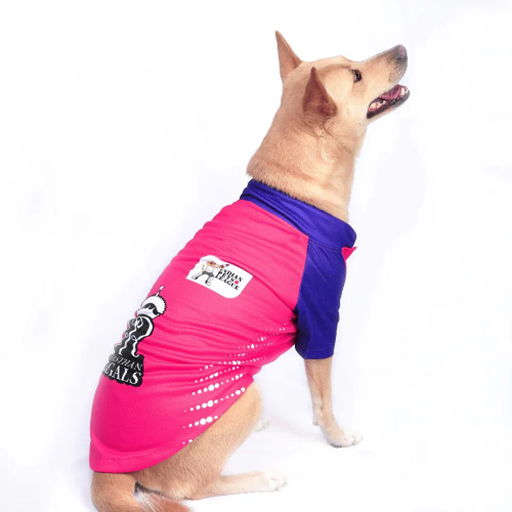 Pets Way Rajasthan Regals IPL Jersey for Dogs and Cats (Pink)| Indian Pet League - Image 3