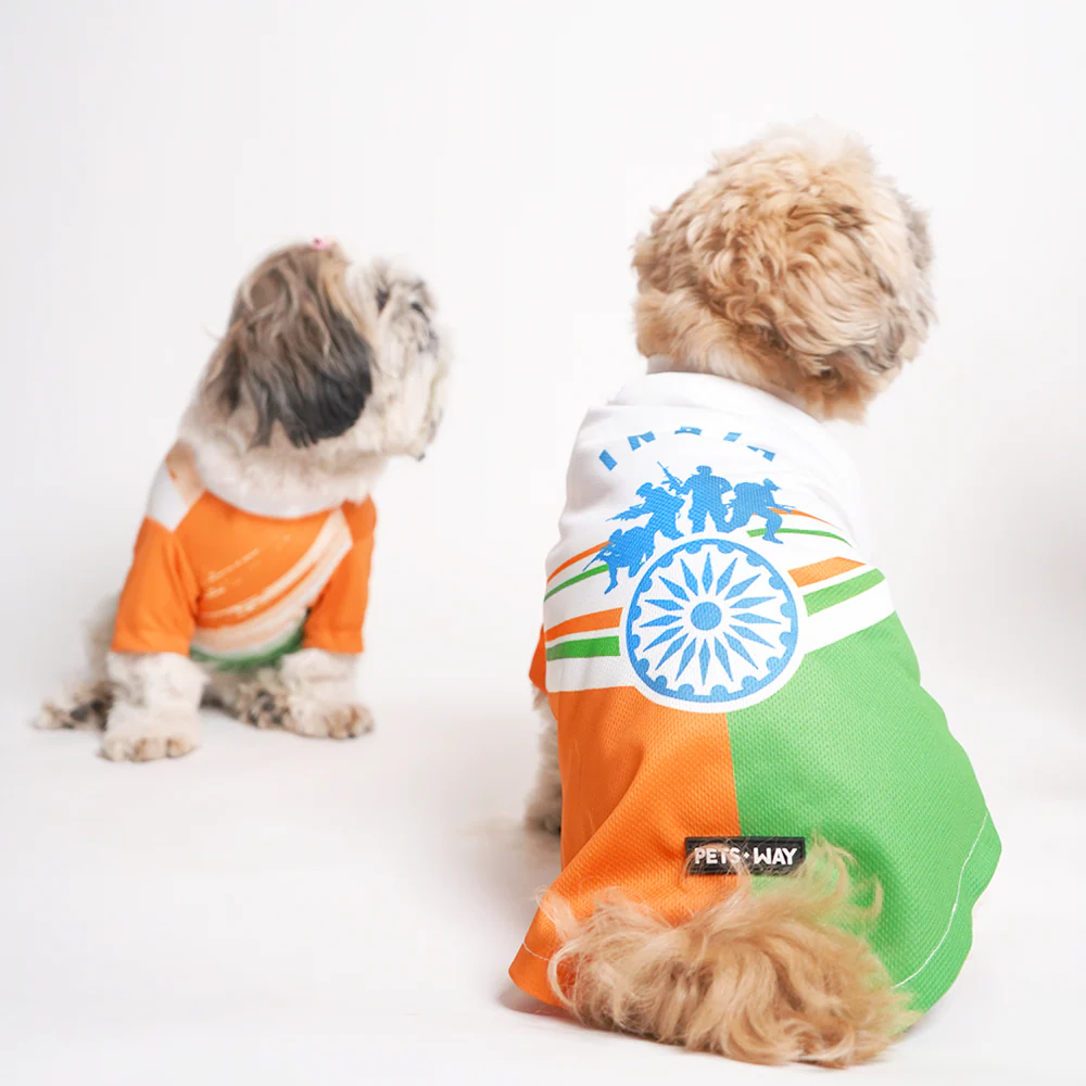 Pets Way Bharat Pride Tshirt for Dogs - Image 5