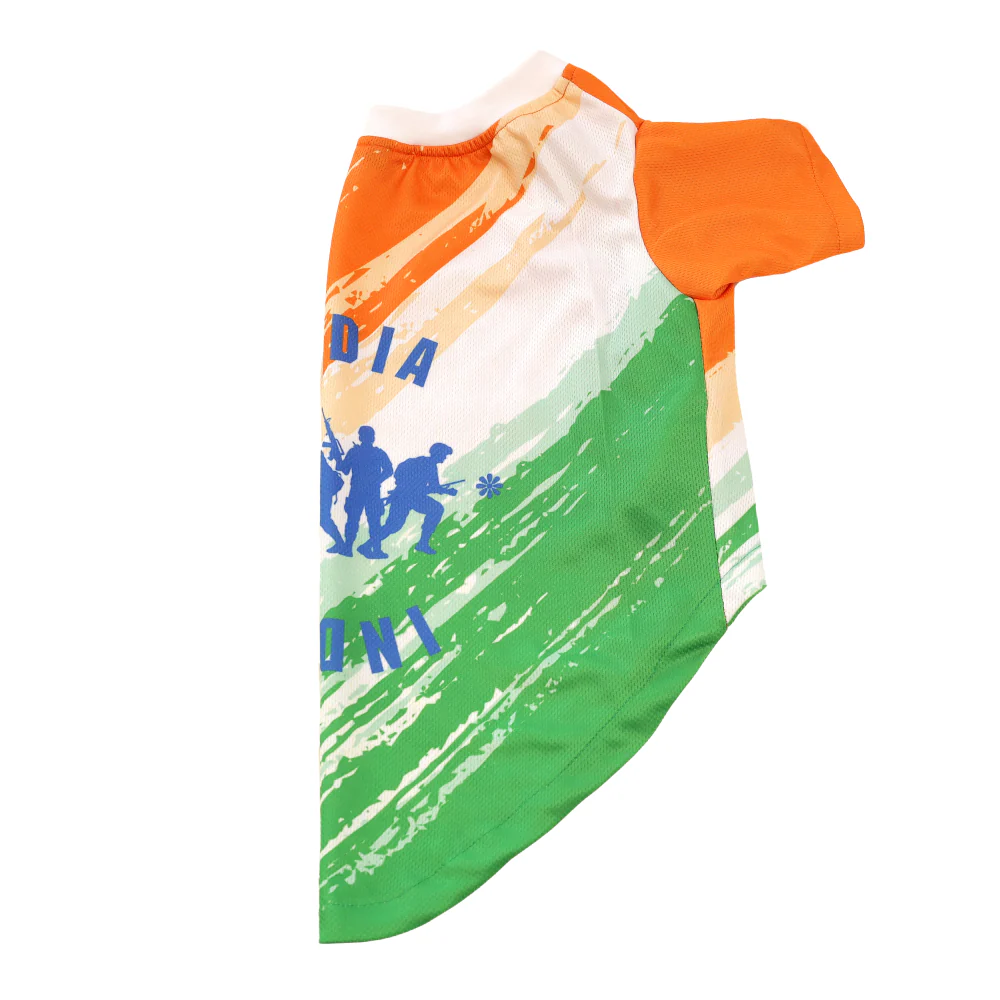 Pets Way Team India Spirit Tshirt for Dogs - Image 5