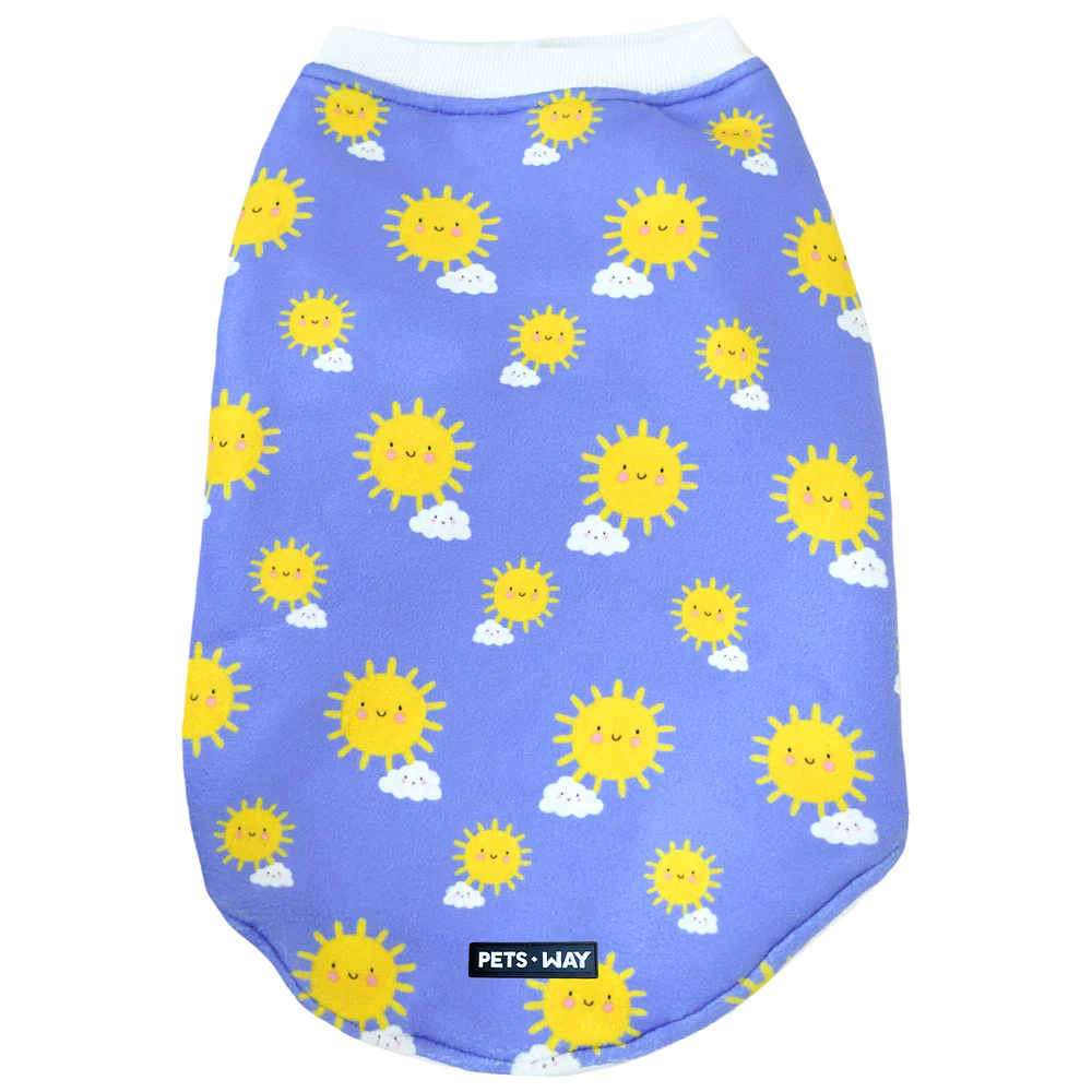 Pets Way Sunlight Winter Sweatshirts for Dogs (Blue) - Image 4