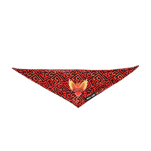 Pets Way Sunriders Hydrabad IPL Bandana for Dogs and Cats (Orange) | Indian Pet League - Image 4