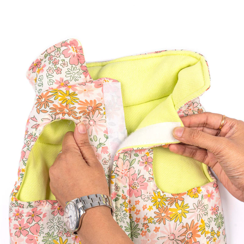 Pets Way Superstar Reversible Check Winter Jacket for Dogs (Lime) - Image 5