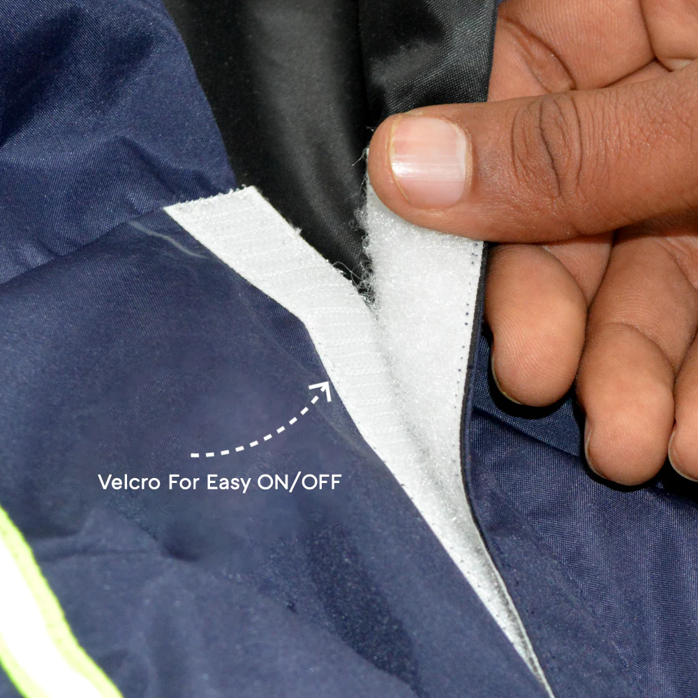Pets Way TPU Cloud Raincoat for Dogs (Navy) - Image 5