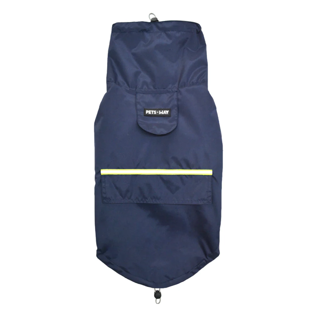 Pets Way TPU Cloud Raincoat for Dogs (Navy) - Image 7