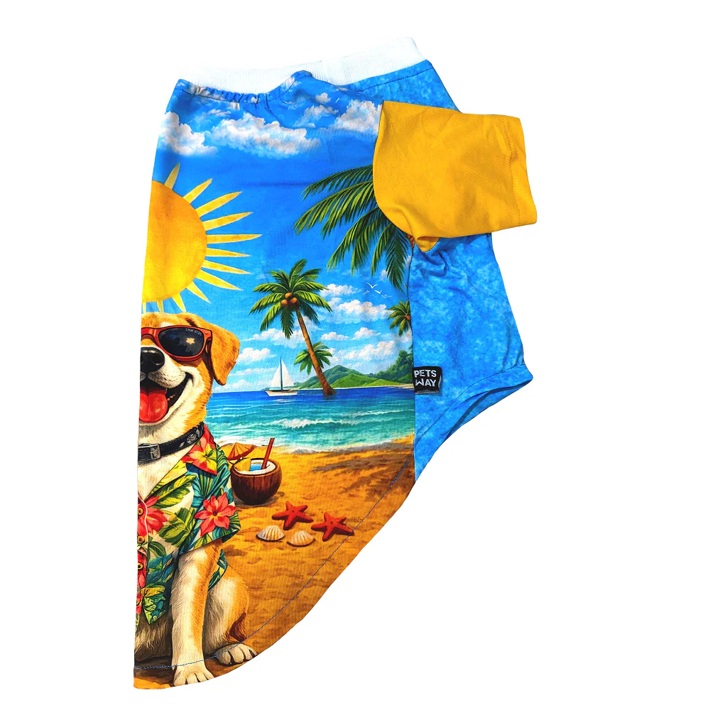 Pets Way Vacation Tshirt for Dogs - Image 3