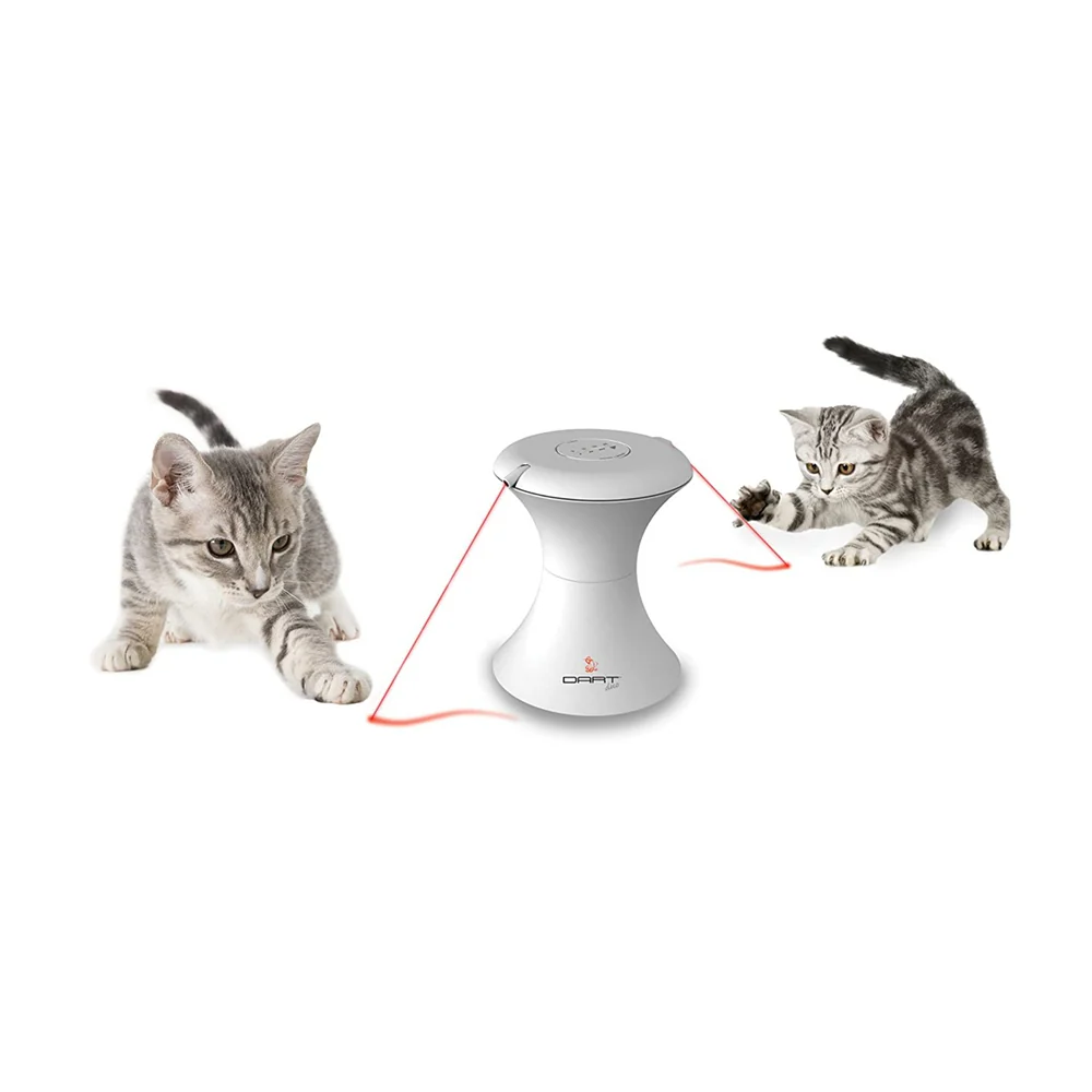 Petsafe Frolicat Dart Automatic Rotating Laser Light For Cats (White or Grey) - Image 2