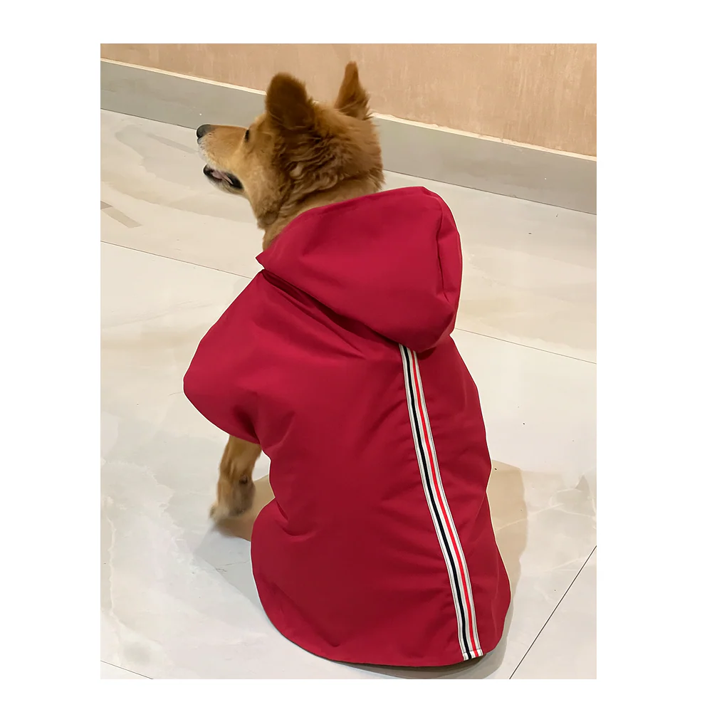 Petsnugs 100% Waterproof Raincoat for Dogs and Cats (Red) - Image 3