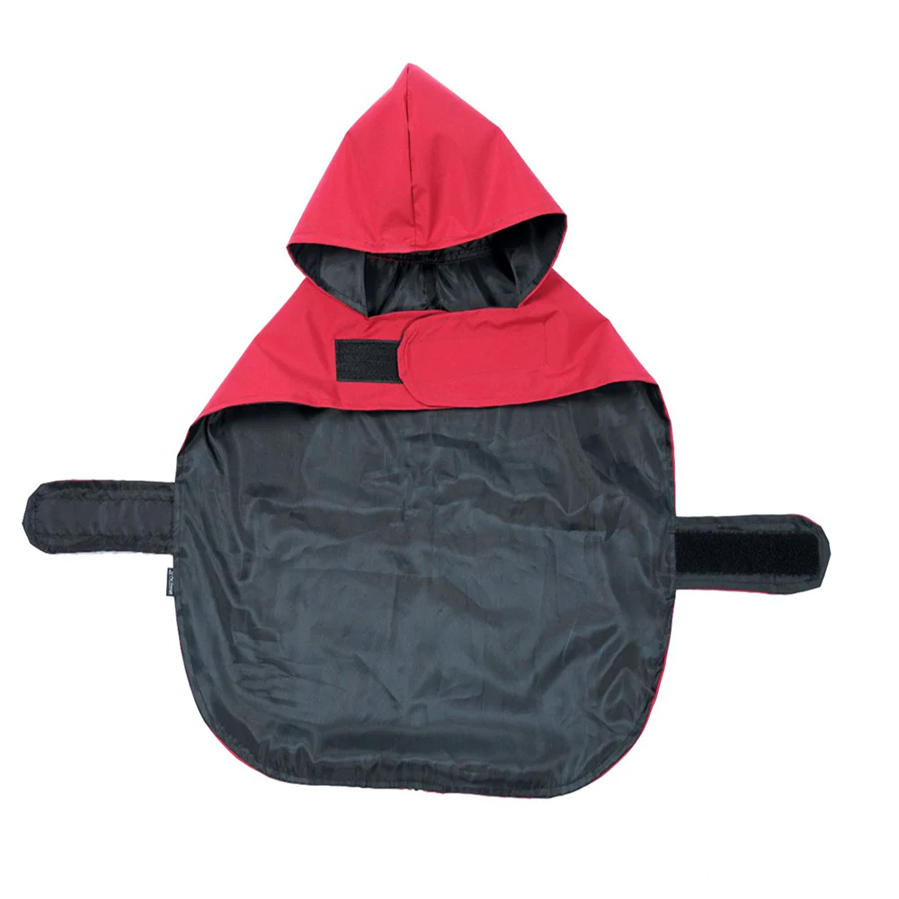 Petsnugs 100% Waterproof Raincoat for Dogs and Cats (Red) - Image 5