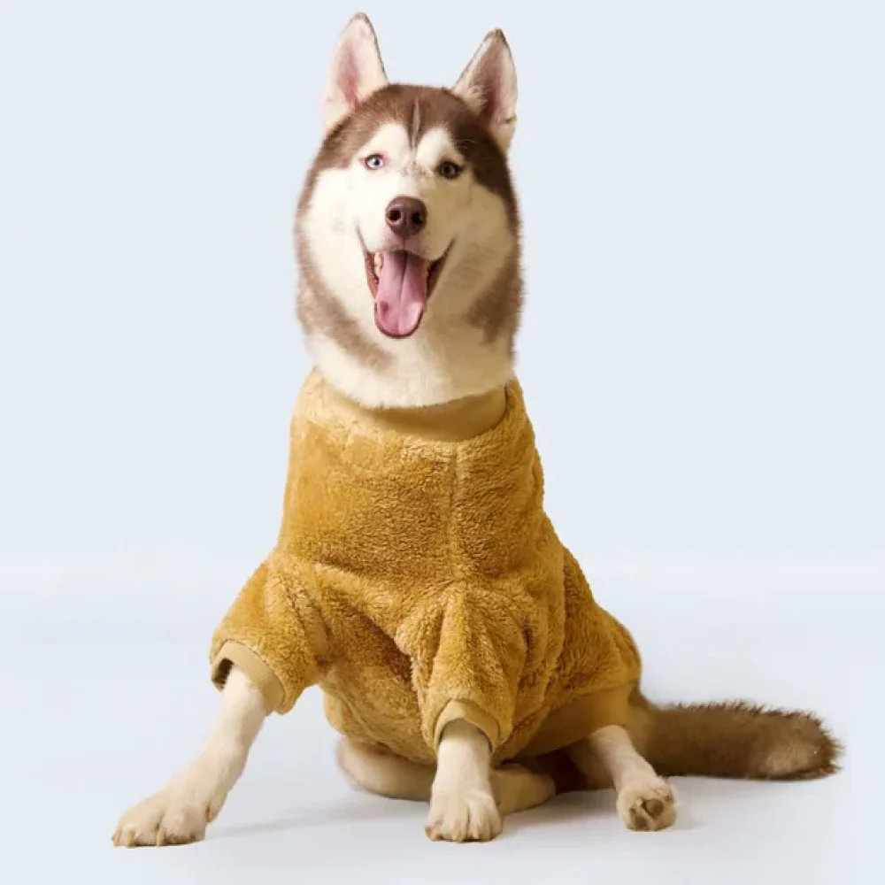 Petsnugs Camel Furry Sweater for Dogs and Cats (Camel) - Image 7
