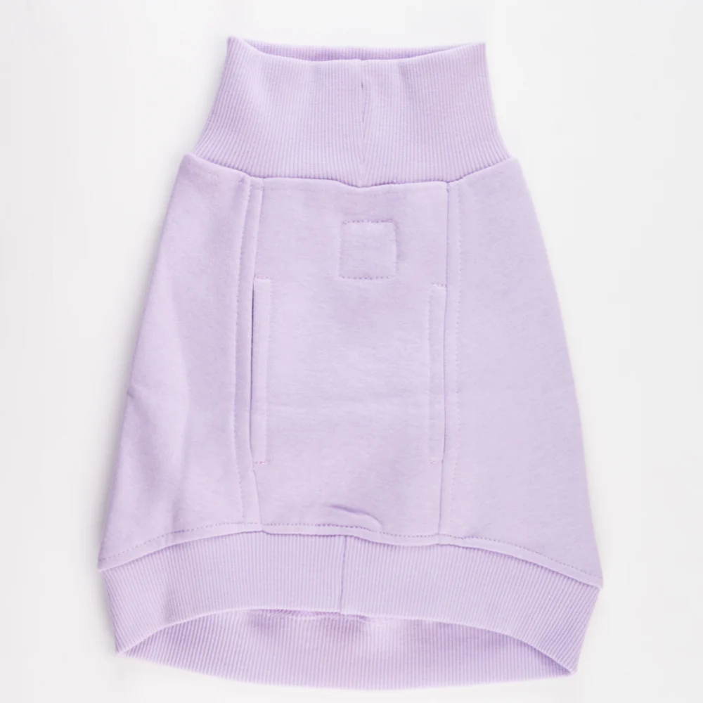 Petsnugs Cute Devil Sweatshirt for Dogs and Cats (Lavender) - Image 3