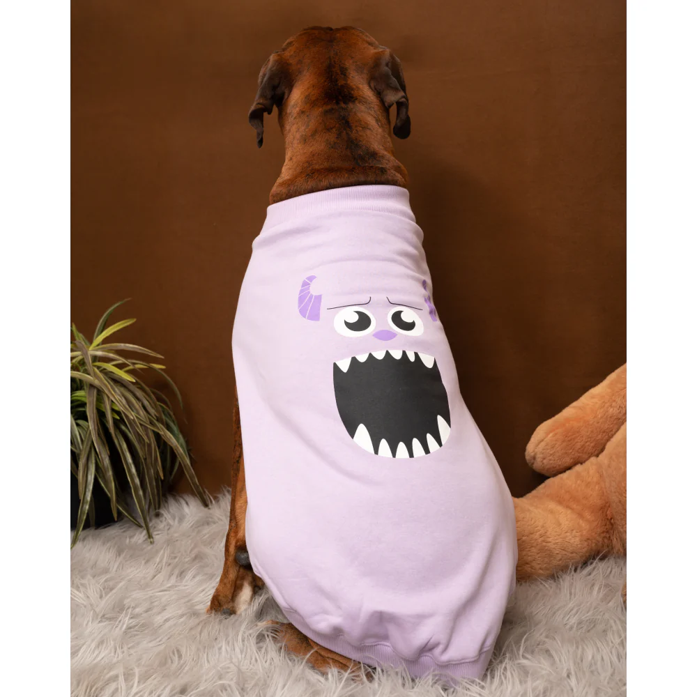 Petsnugs Cute Devil Sweatshirt for Dogs and Cats (Lavender) - Image 4