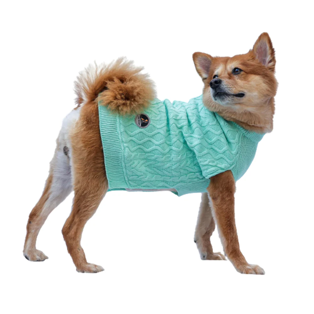 Petsnugs English Cable Knit Sweater for Dogs and Cats - Image 2