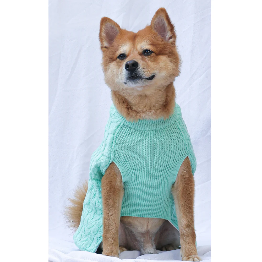 Petsnugs English Cable Knit Sweater for Dogs and Cats - Image 6