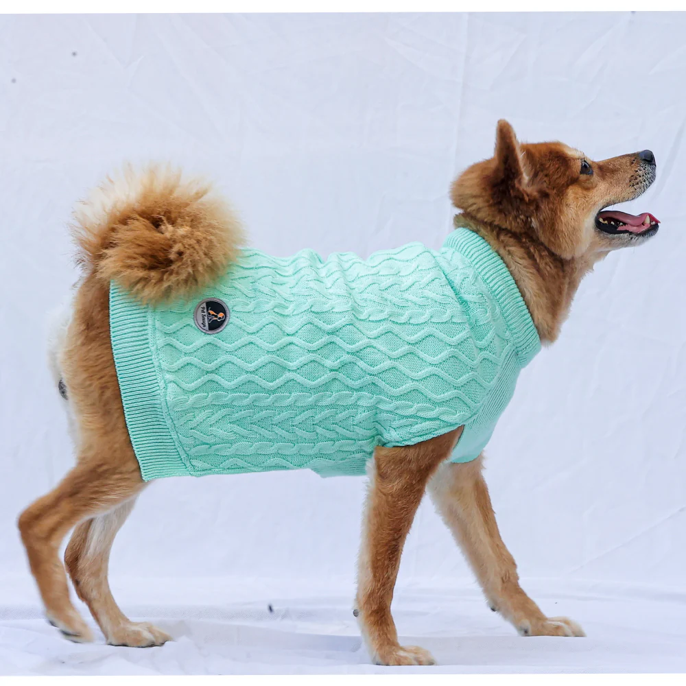 Petsnugs English Cable Knit Sweater for Dogs and Cats - Image 8
