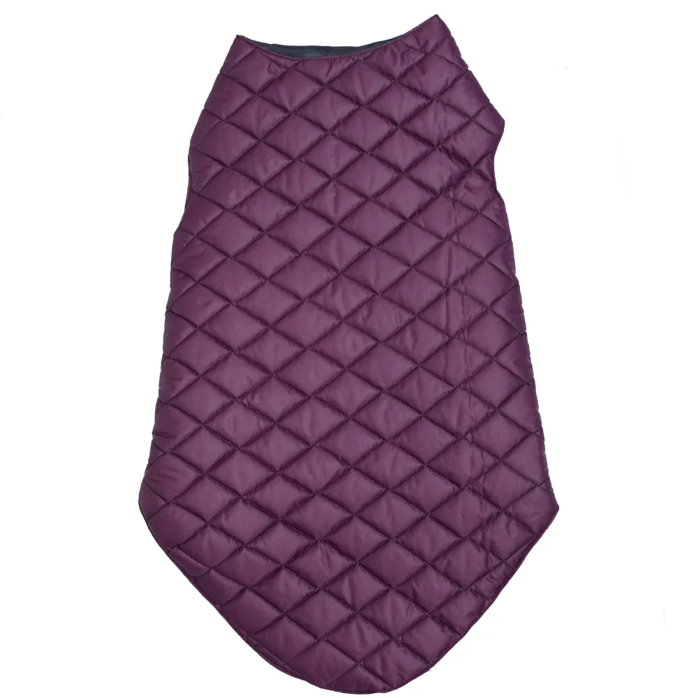 Petsnugs Quilted Puffer Jacket for Dogs and Cats (Wine) - Image 2