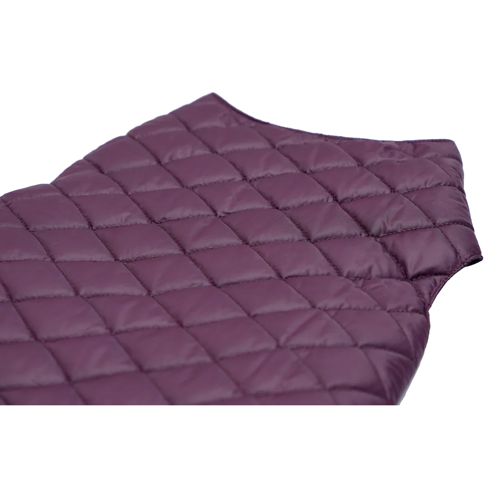 Petsnugs Quilted Puffer Jacket for Dogs and Cats (Wine) - Image 4