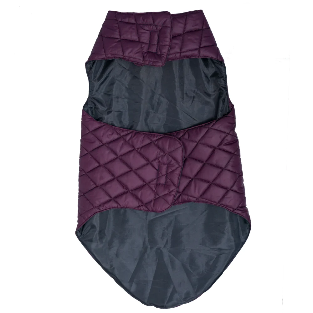 Petsnugs Quilted Puffer Jacket for Dogs and Cats (Wine) - Image 5