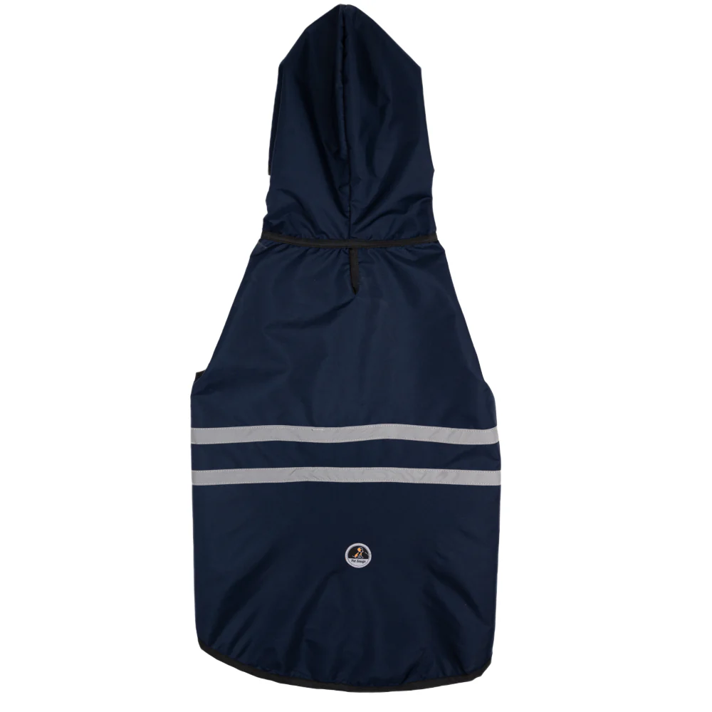 Petsnugs Reflective Waterproof Raincoat for Dogs and Cats (Blue) - Image 2