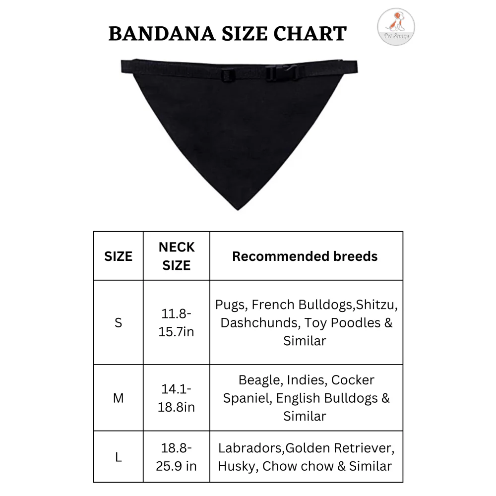 Petsnugs Security Bandana for Dogs and Cats (Navy Blue) - Image 7