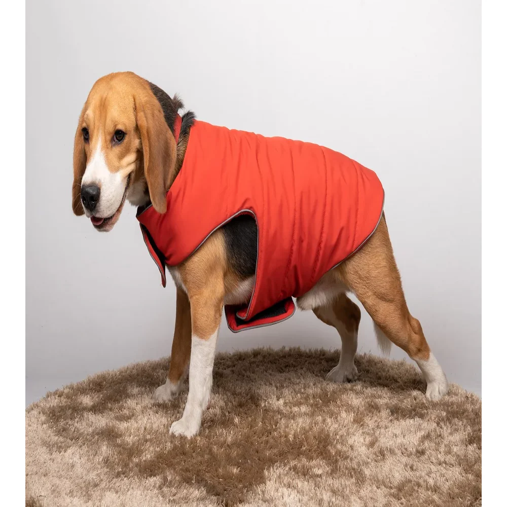 Petsnugs Water Resistant Jackets for Dogs and Cats (Rust) - Image 6