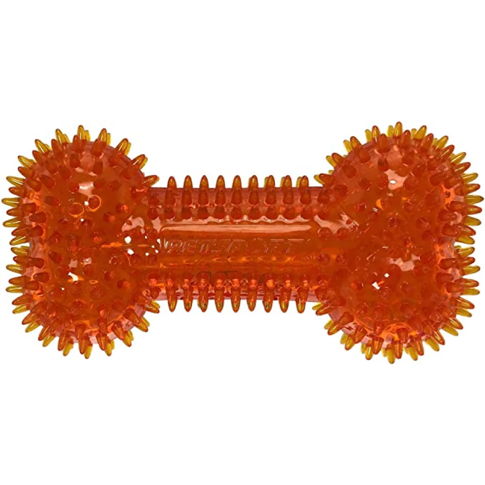 Petsport Gorilla Spiky Bone Toy for Dogs (Red) - Image 3
