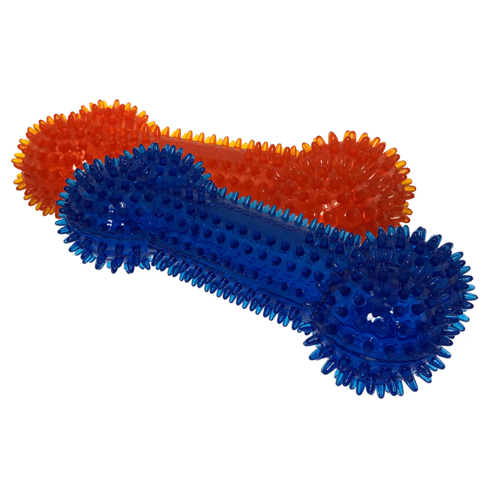 Petsport Gorilla Spiky Bone Toy for Dogs (Red) - Image 4