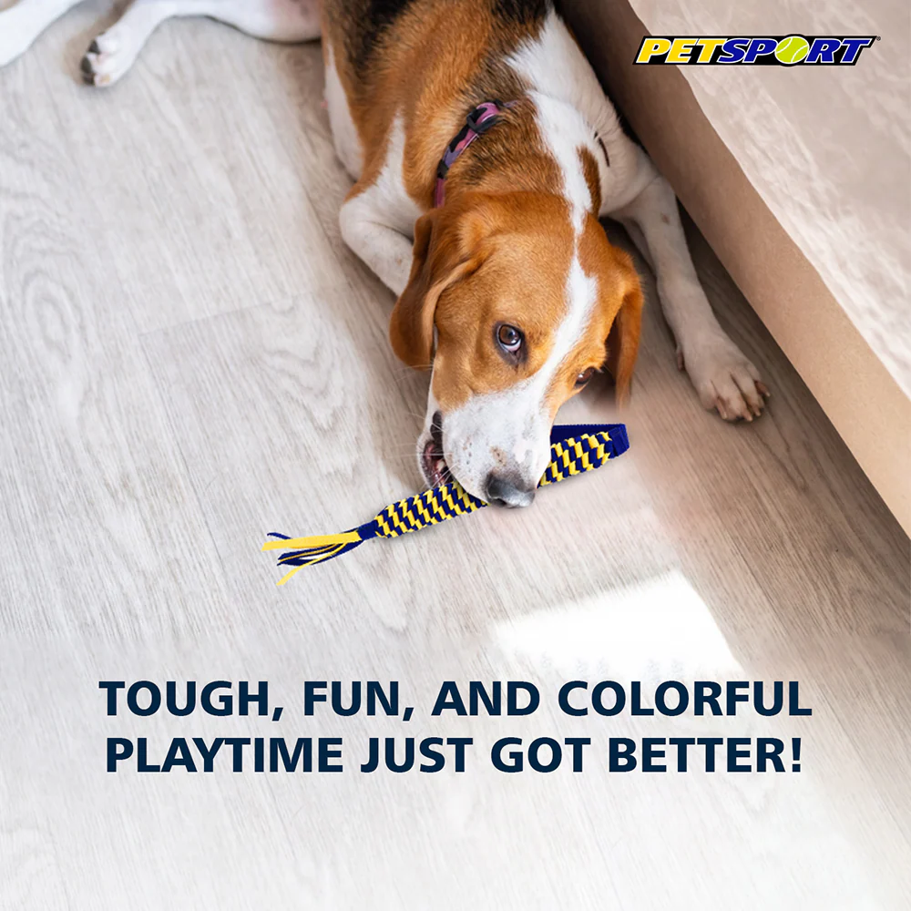 Petsport Twisted Chew Spring Tug Toy for Dogs - Image 3