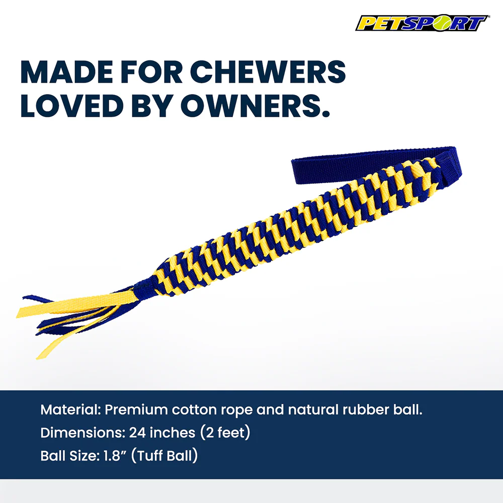 Petsport Twisted Chew Spring Tug Toy for Dogs - Image 6