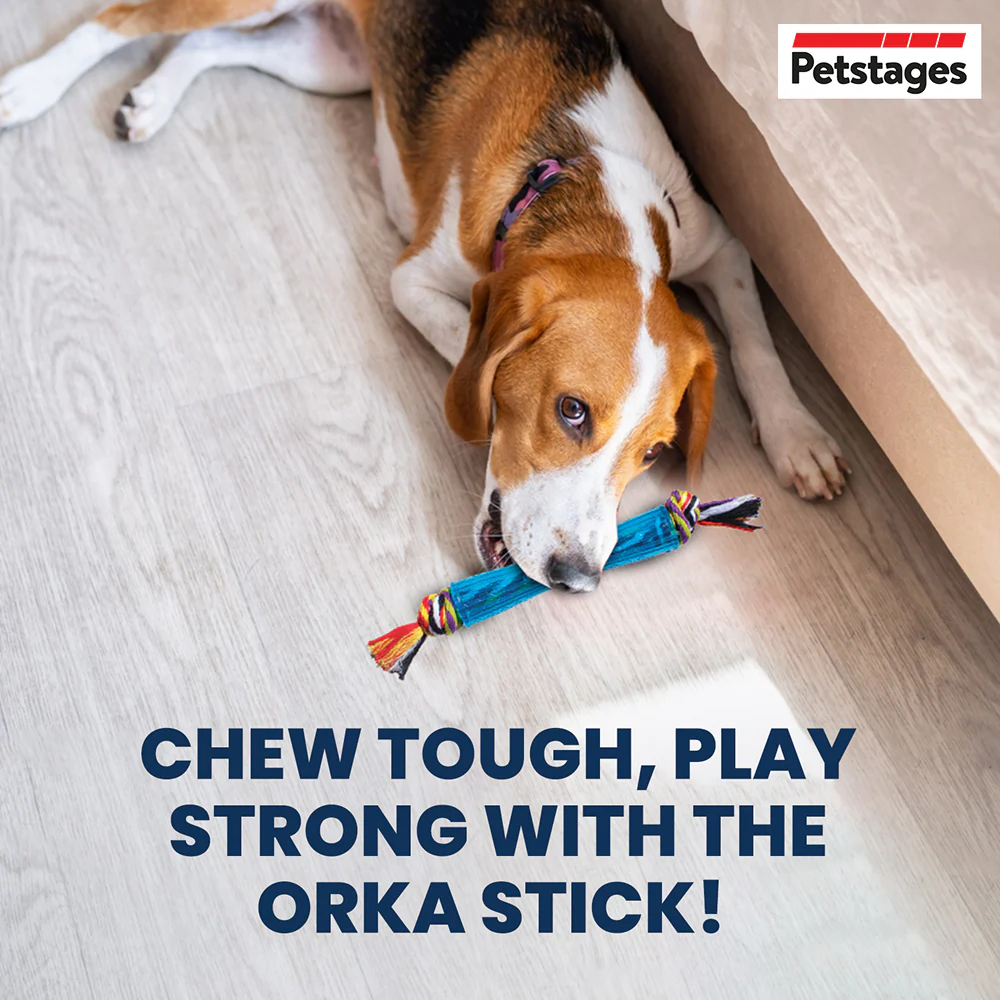 Petstages Orka Stick Toy for Dogs (Blue) - Image 3