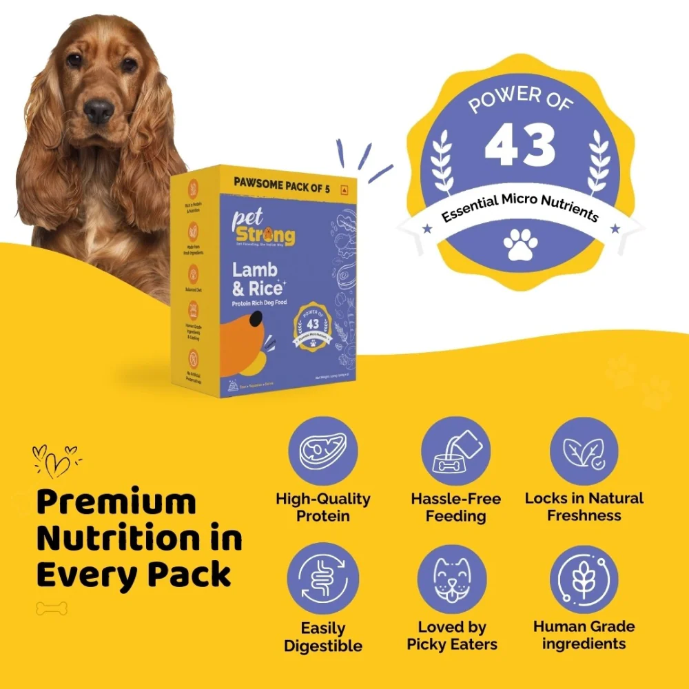 PetStrong Lamb and Rice Fresh Food for Dogs - Image 11