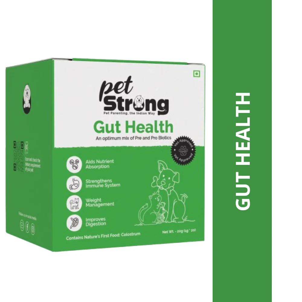 PetStrong Probiotic and Prebiotic Gut Health Supplement Sachet for Dogs and Cats - Image 10