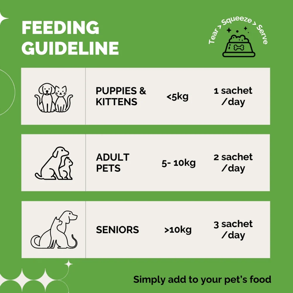 PetStrong Probiotic and Prebiotic Gut Health Supplement Sachet for Dogs and Cats - Image 8