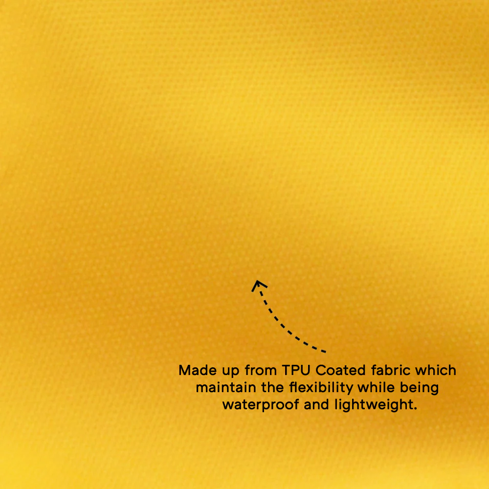 Pets Way TPU Rainstorm Raincoat for Dogs (Butterscotch) - Image 4