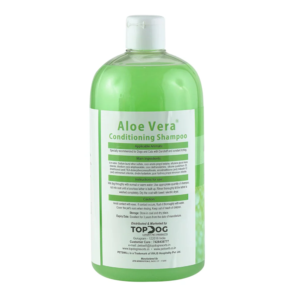Petswill Aleo Vera Shampoo for Dogs and Cats - Image 3