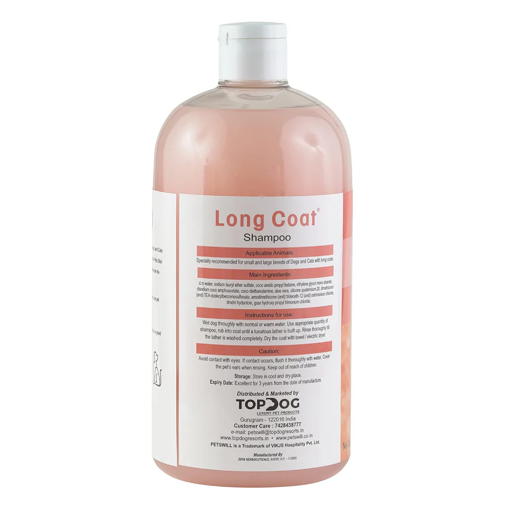 Petswill Long Coat Shampoo for Dogs and Cats - Image 3