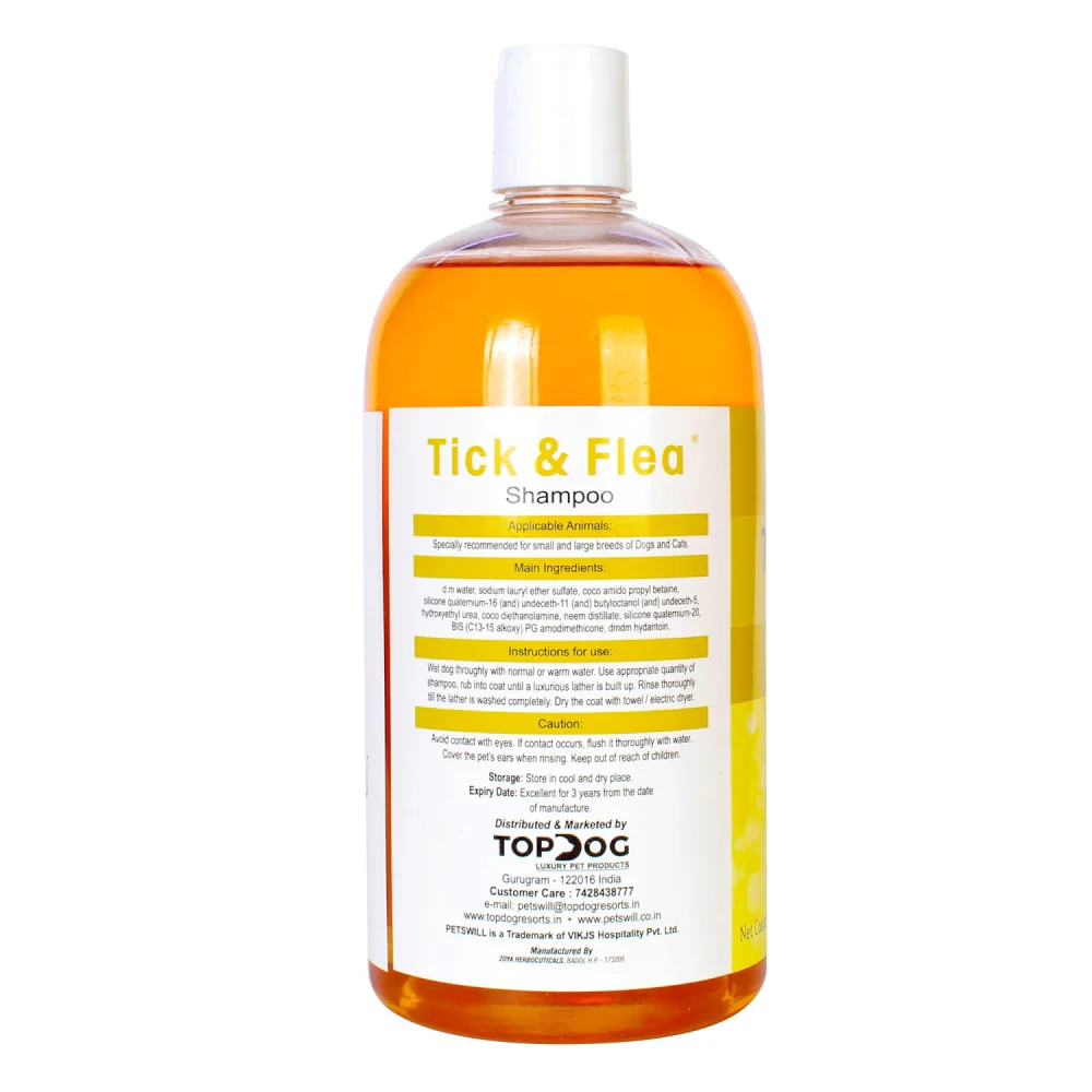 Petswill Tick and Flea Shampoo for Dogs and Cats - Image 3