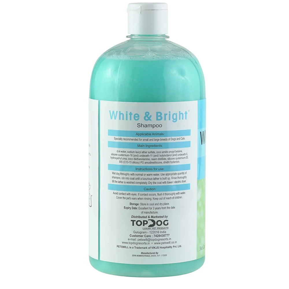 Petswill White & Bright Shampoo for Dogs and Cats - Image 3