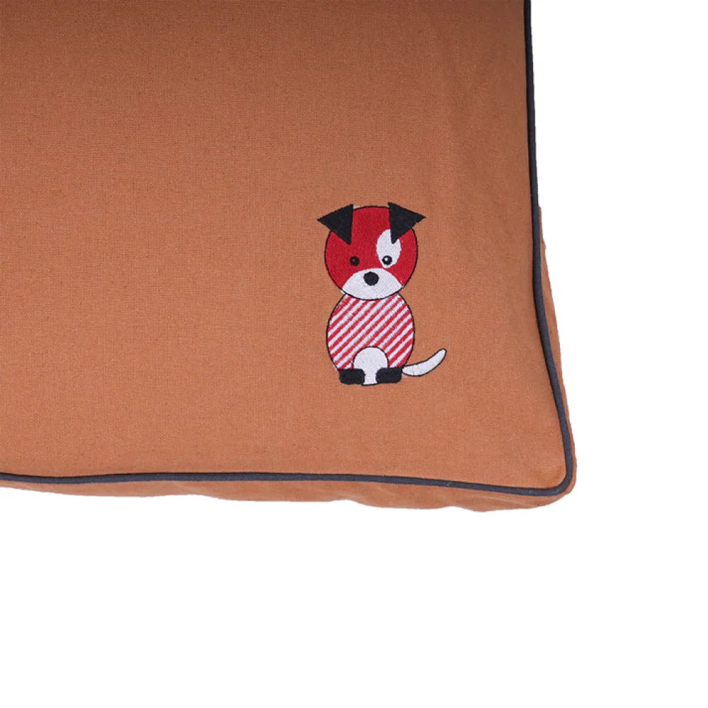 Petter World Comfort Flat Cushion Bed for Dogs (Earthy Brown) - Image 5