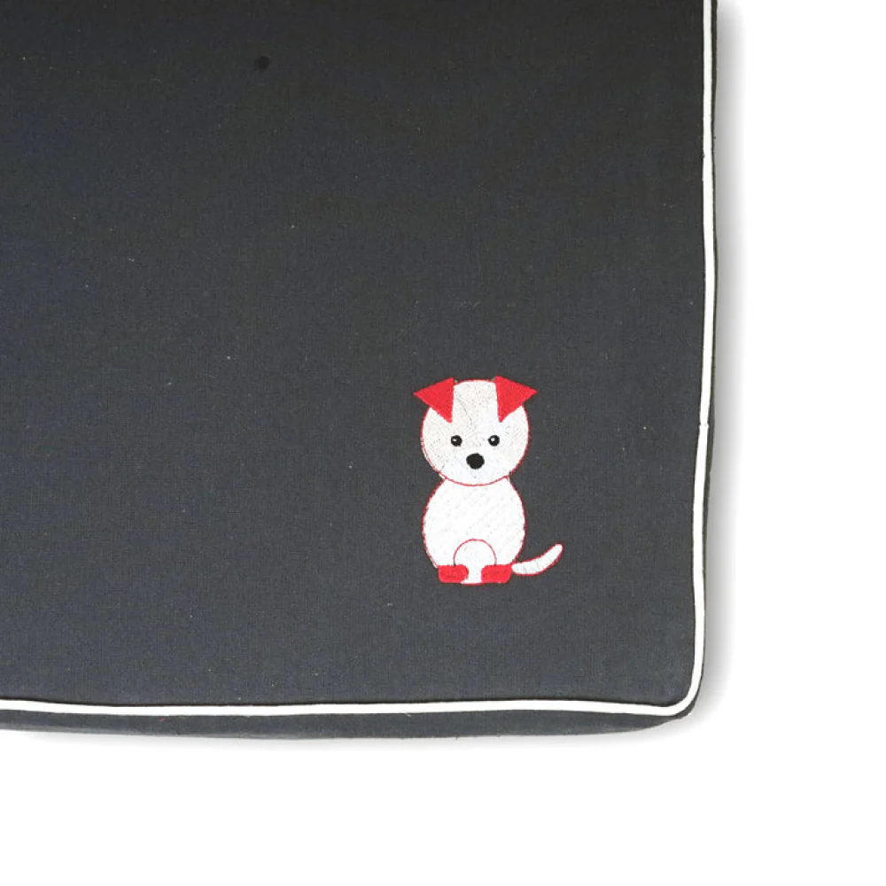 Petter World Comfort Flat Foam Bed for Dogs (Autumn Grey) - Image 5