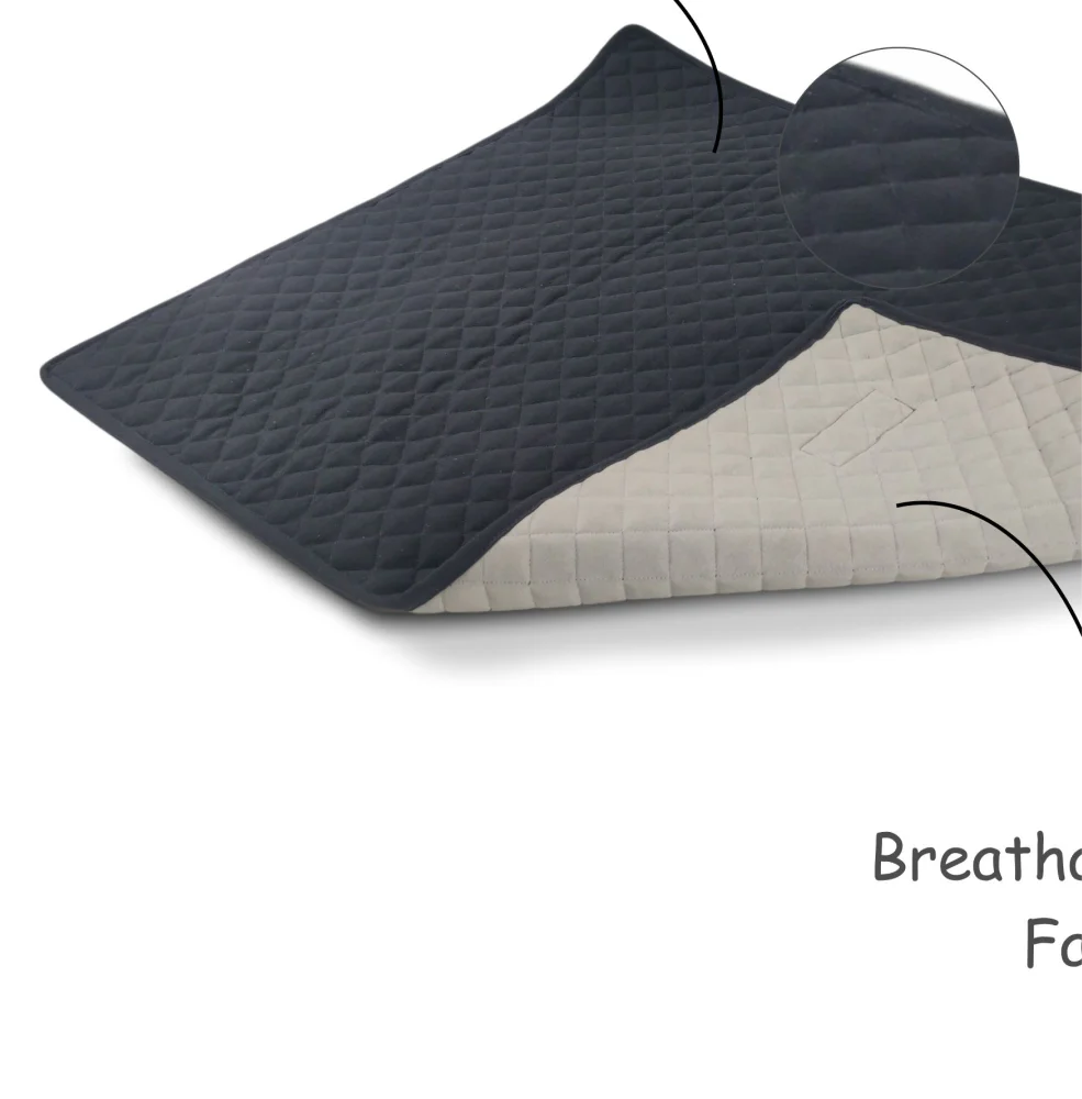 Petter World Multipurpose Breathable Summer Mat for Dogs (Autumn Grey) - Image 4