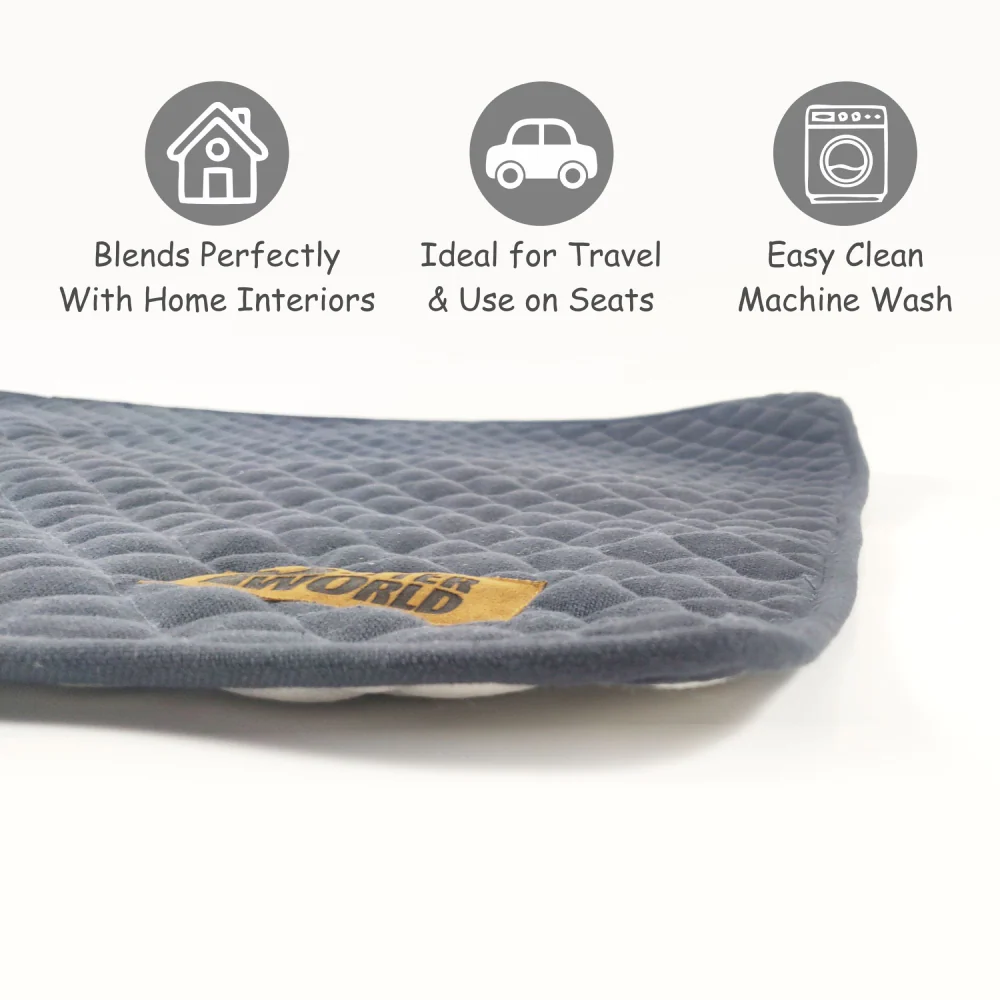 Petter World Multipurpose Breathable Summer Mat for Dogs (Autumn Grey) - Image 6