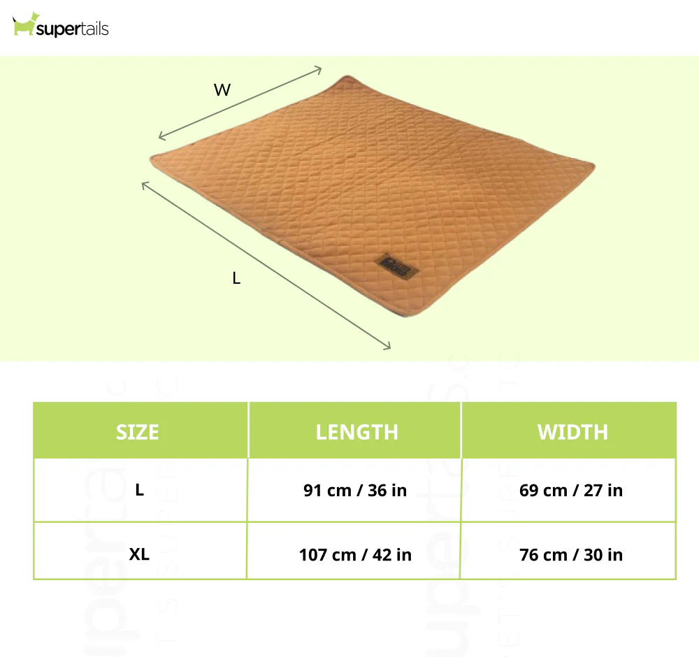 Petter World Multipurpose Breathable Summer Mat for Dogs (Earthy Brown) - Image 2