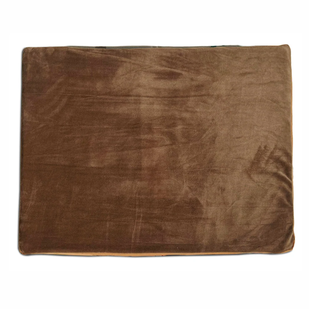 Petter World Orthopedic Memory Foam Bed With Large Sleep Surface for Dogs (Mocha Brown) - Image 5
