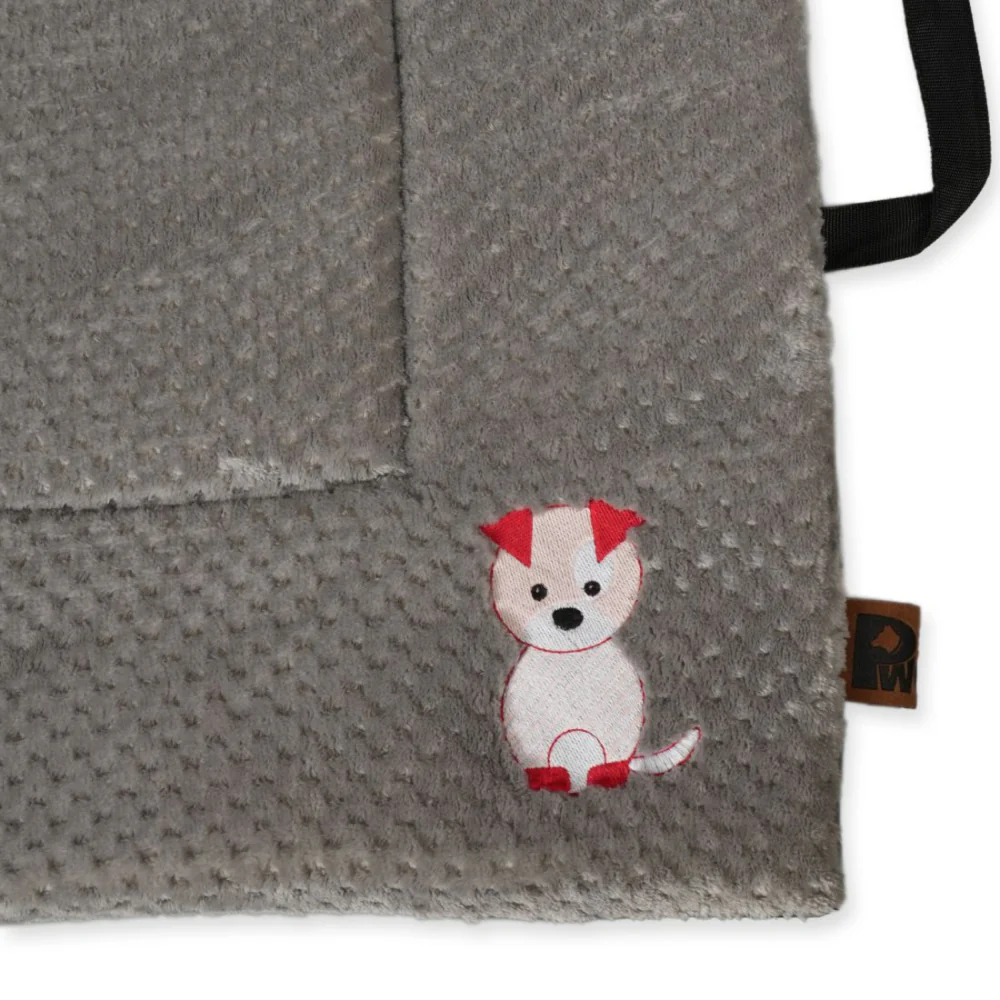 Petter World Orthopedic Memory Foam Crate Mat for Joint Support & Pressure Relief for Dogs (Meteorite) - Image 3