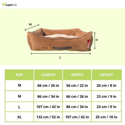 Petter World Ultra Luxury Micro Lounger Bed With Removable Sherpa for Dogs (Mocha Brown) - Image 2