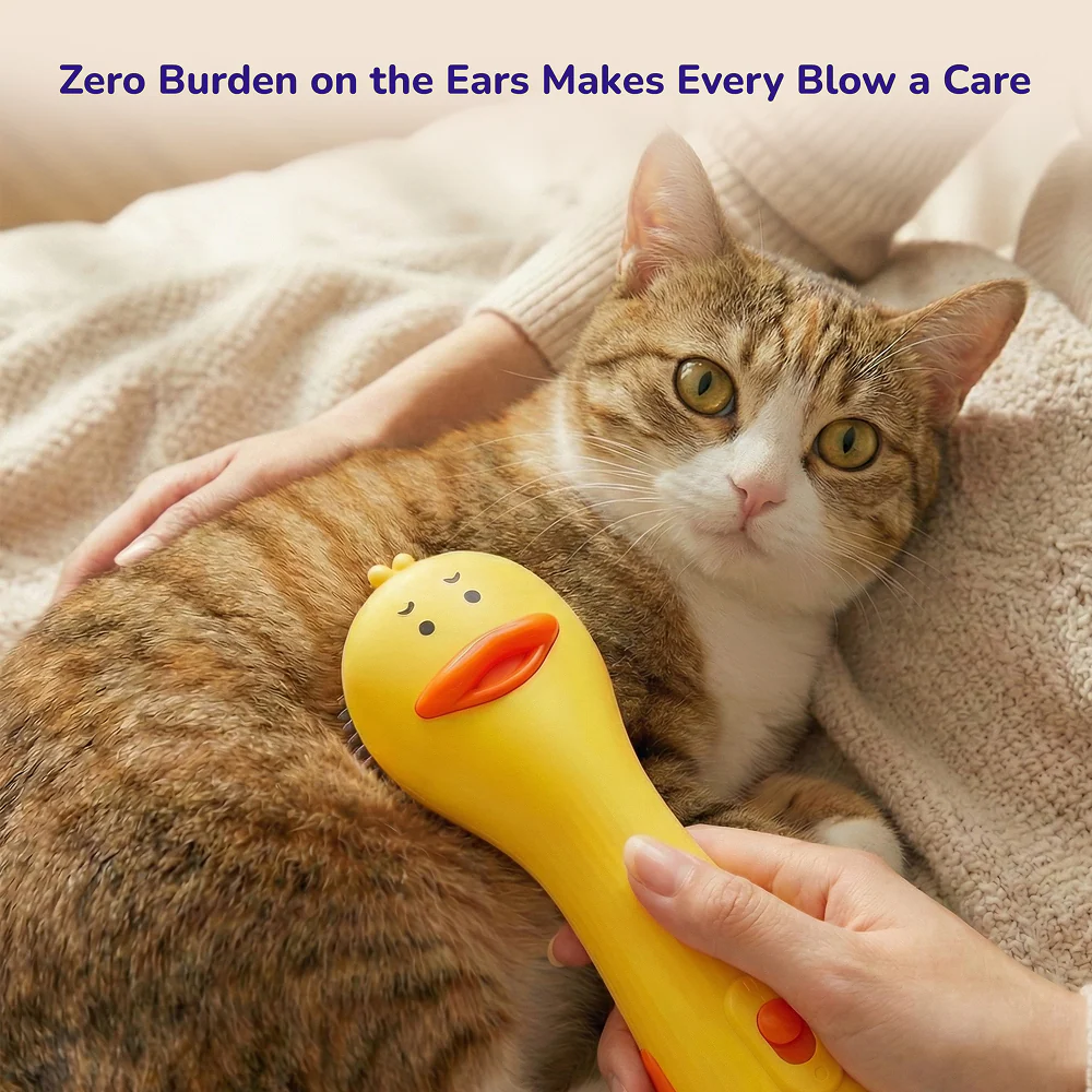 Petverse 2 in 1 Hair Drying & Hair Brush for Dogs & Cats - Image 7