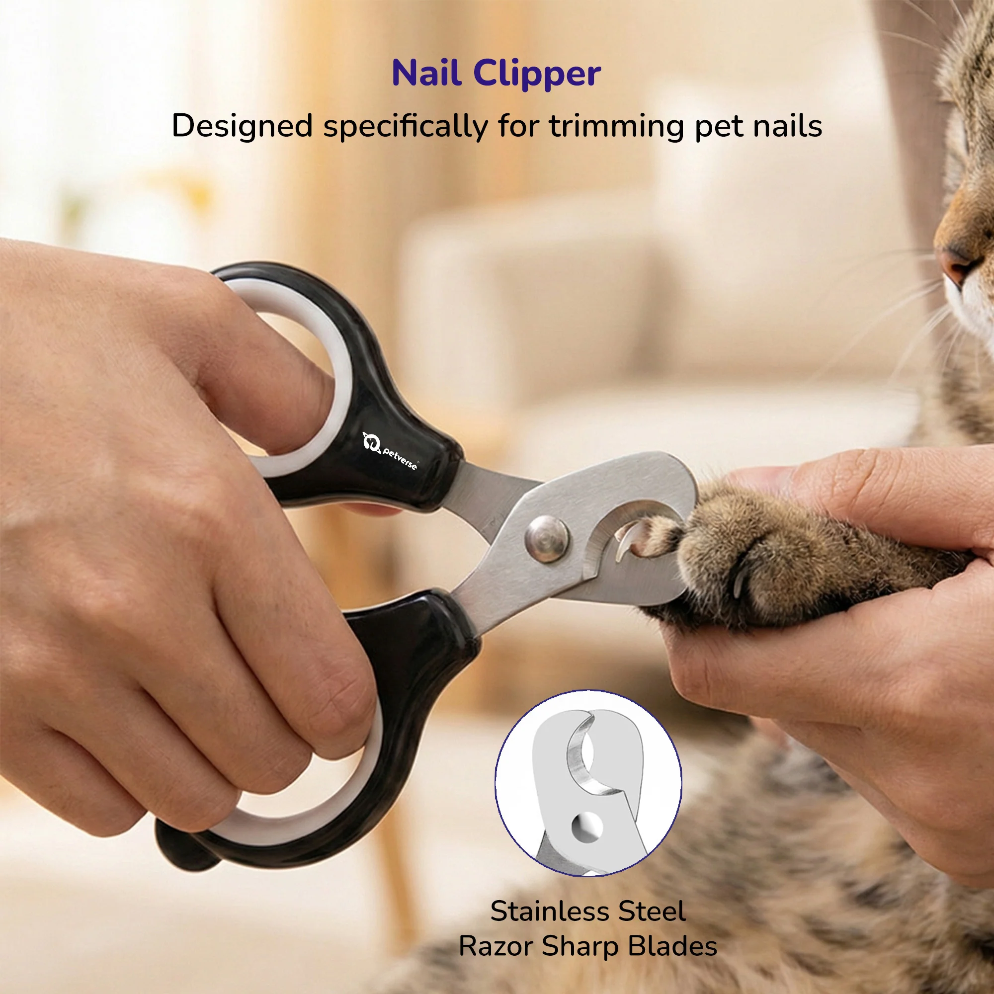 Petverse 7 in 1  Professional Deshedding, Detangling & Nail Care Kit for Dogs & Cats - Image 4
